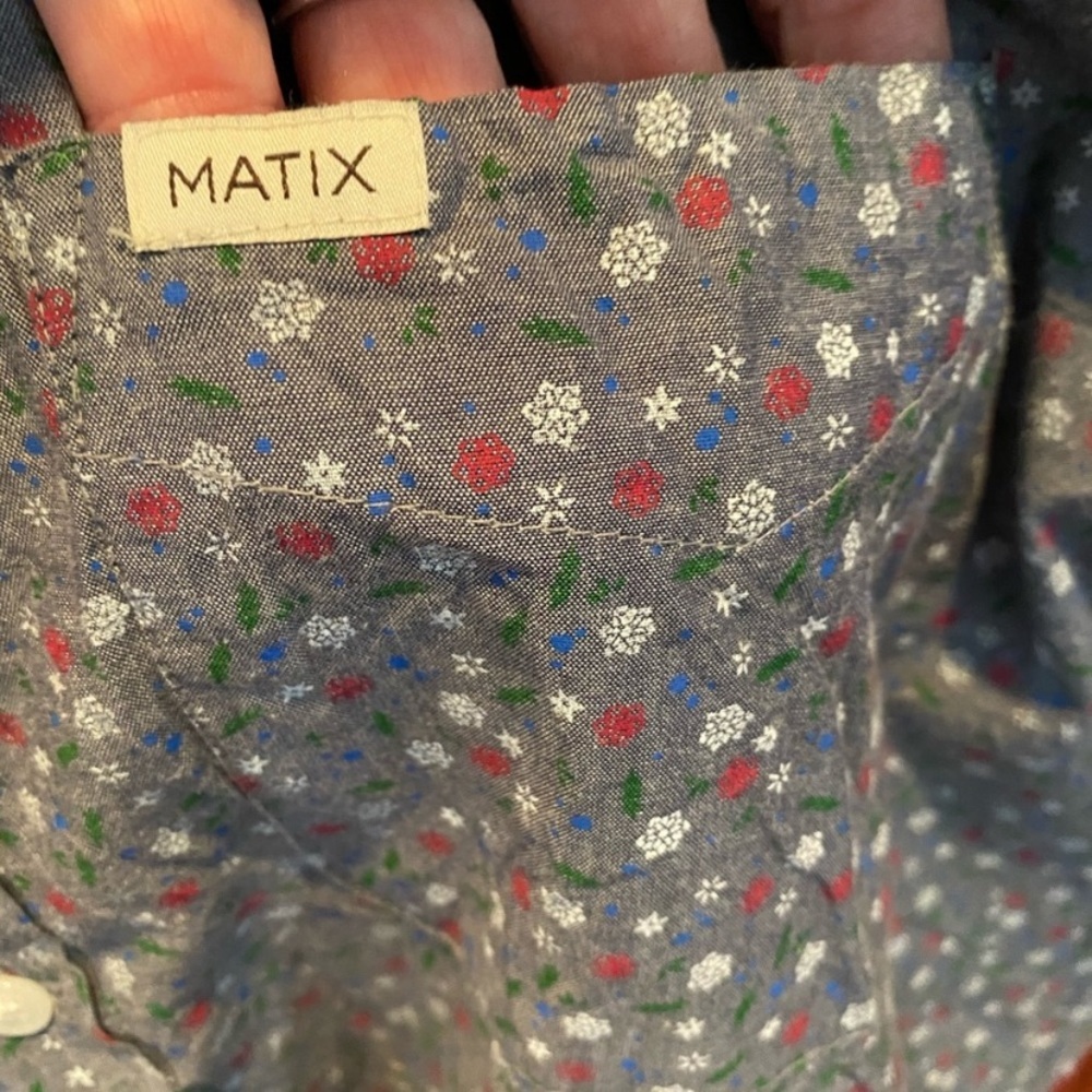 MATIX | button down shirt - Picture 4 of 4